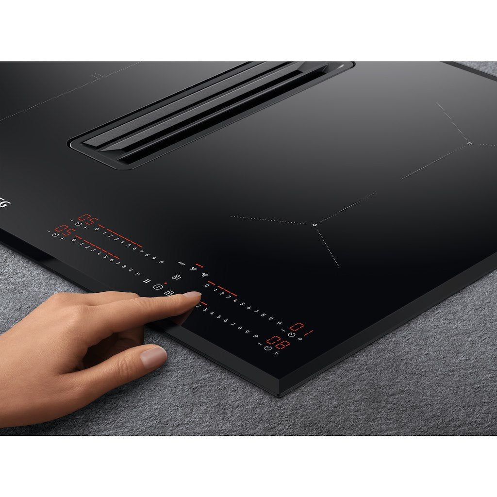 AEG CCE84543FB 78cm Recirculating Air Venting Induction Hob