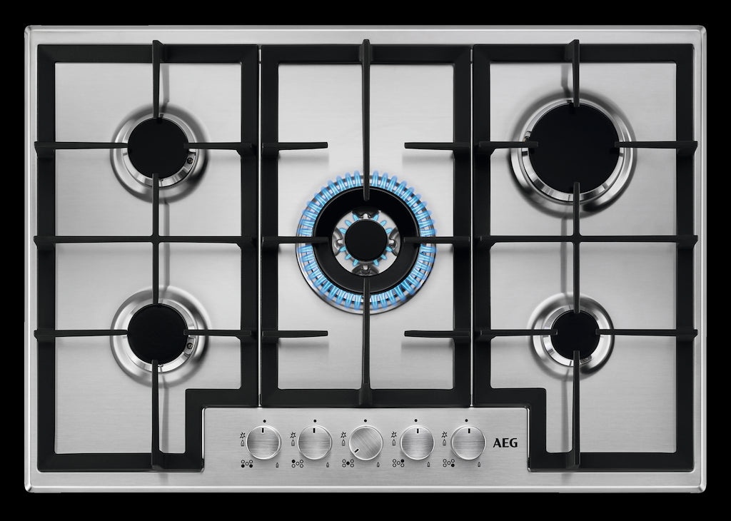 AEG HGB75400SM 3000 Slimline Gas Hob