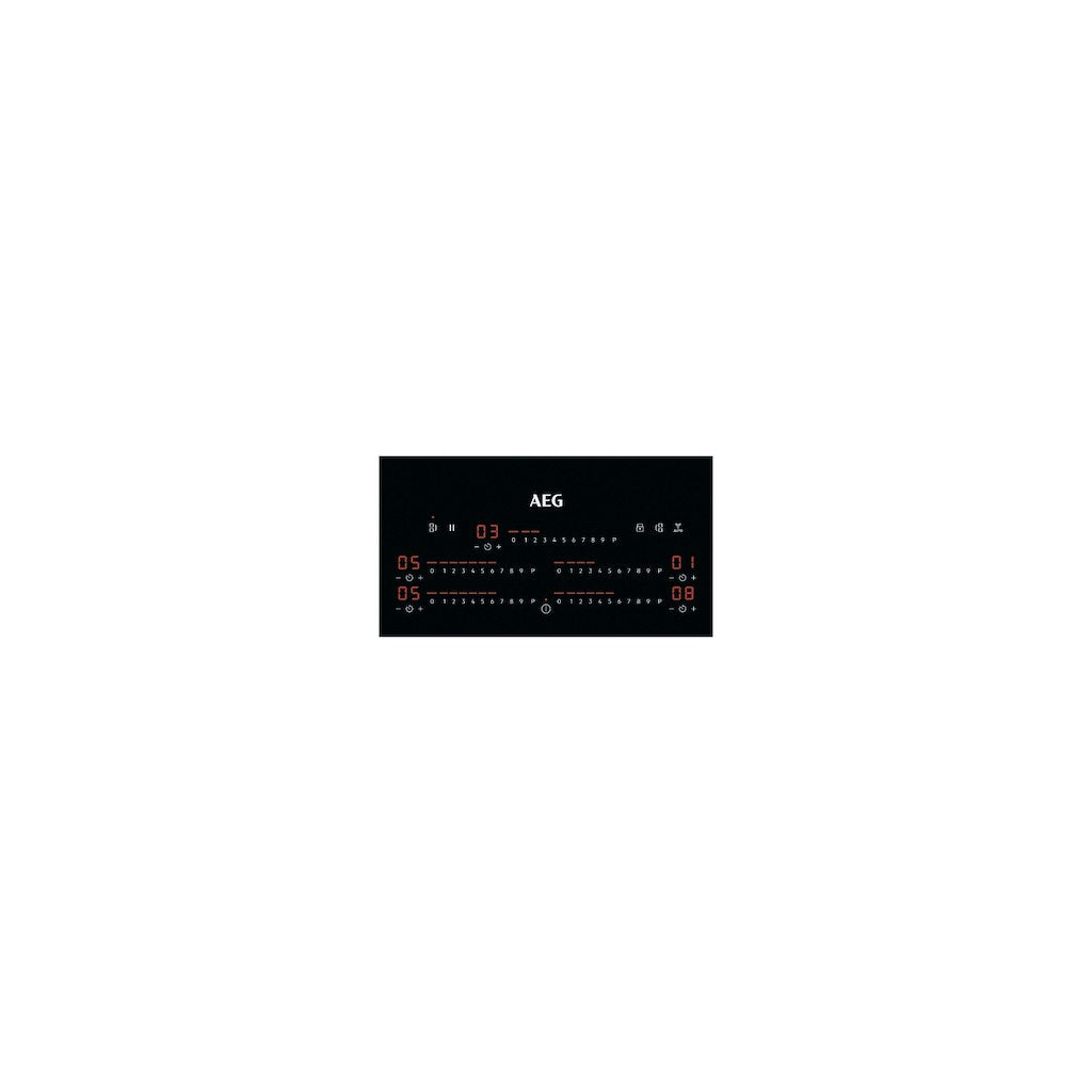 AEG IKE95751FB 6000 MultipleBridge Full Induction Hob with Hob2Hood