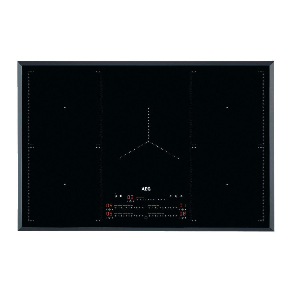 AEG IKE85751FB 6000 MultipleBridge Full Induction Hob with Hob2Hood