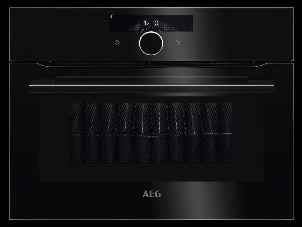 AEG KMK968000B 8000 CombiQuick Integrated Combi Microwave and Oven