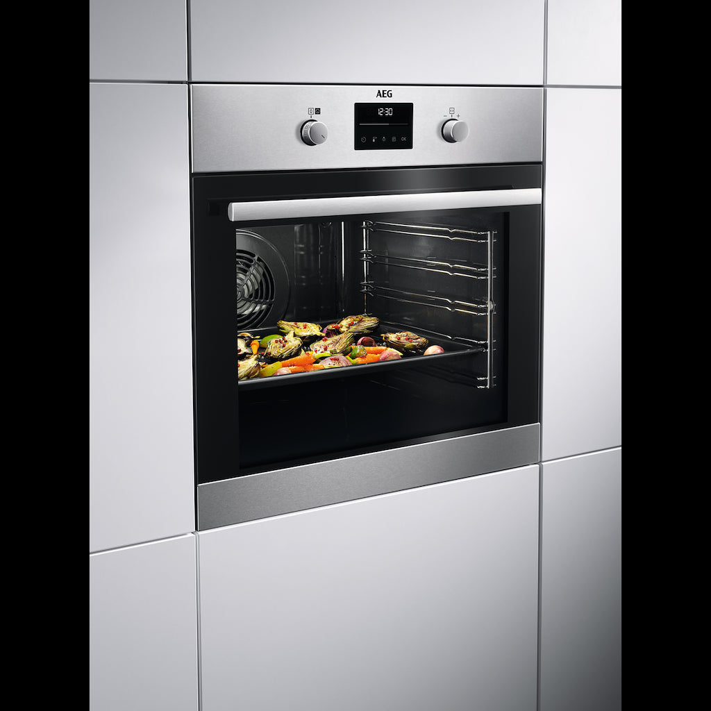 AEG BPS355061M 6000 SteamBake Built-In Single Oven