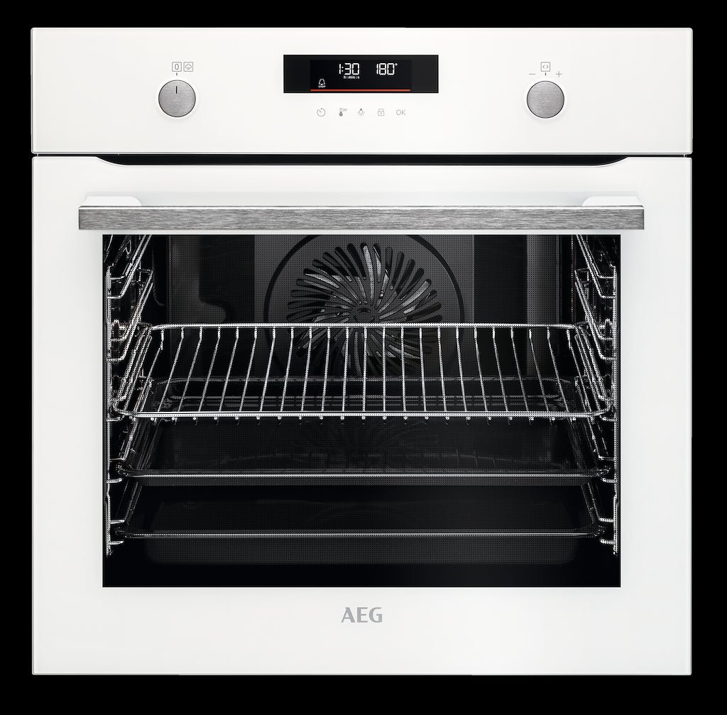 AEG BPS555060W 6000 SteamBake Built-In Single Oven