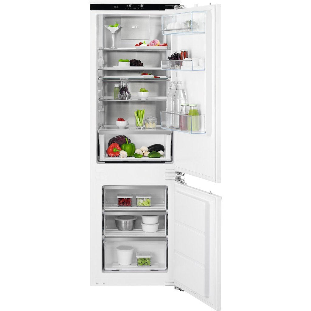 AEG SCE818E8MF 8000 Series Built-In NoFrost Fridge Freezer