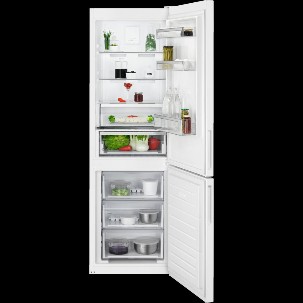 AEG RCB632E3MW 6000 Series Freestanding NoFrost Fridge Freezer