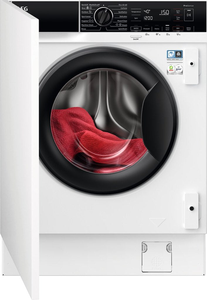 AEG L8WE84636BI 8000 Series 8/4kg Washer Dryer