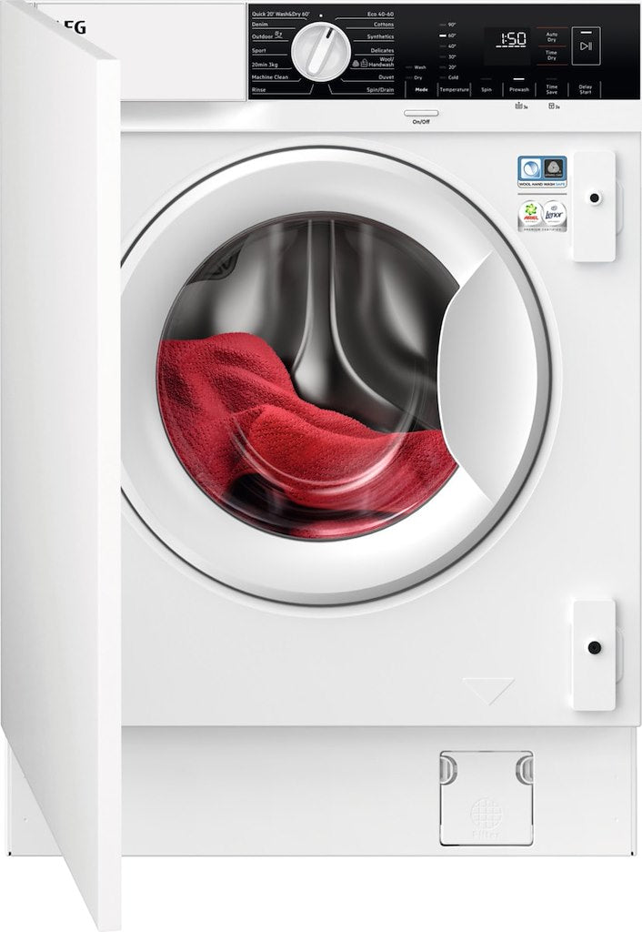AEG LX6WG84634BI 6000 Series 8/4kg Washer Dryer