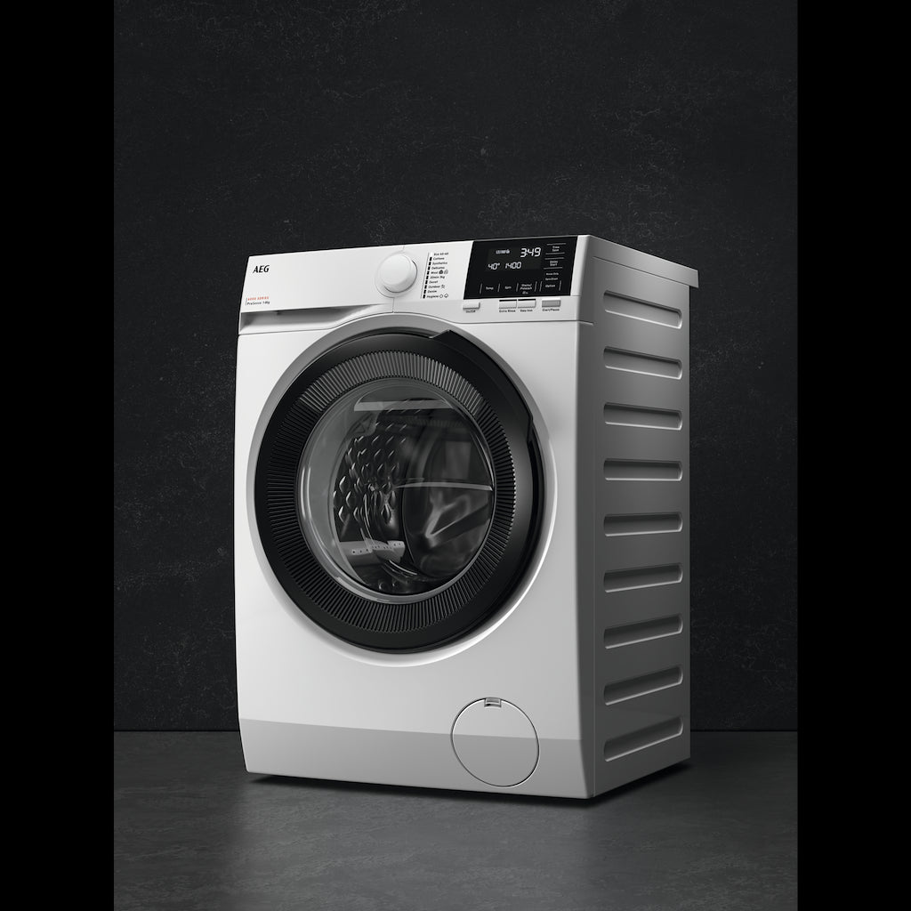 AEG LFR61844B 6000 Series Short Front Loading Full Size 8kg Washing Machine