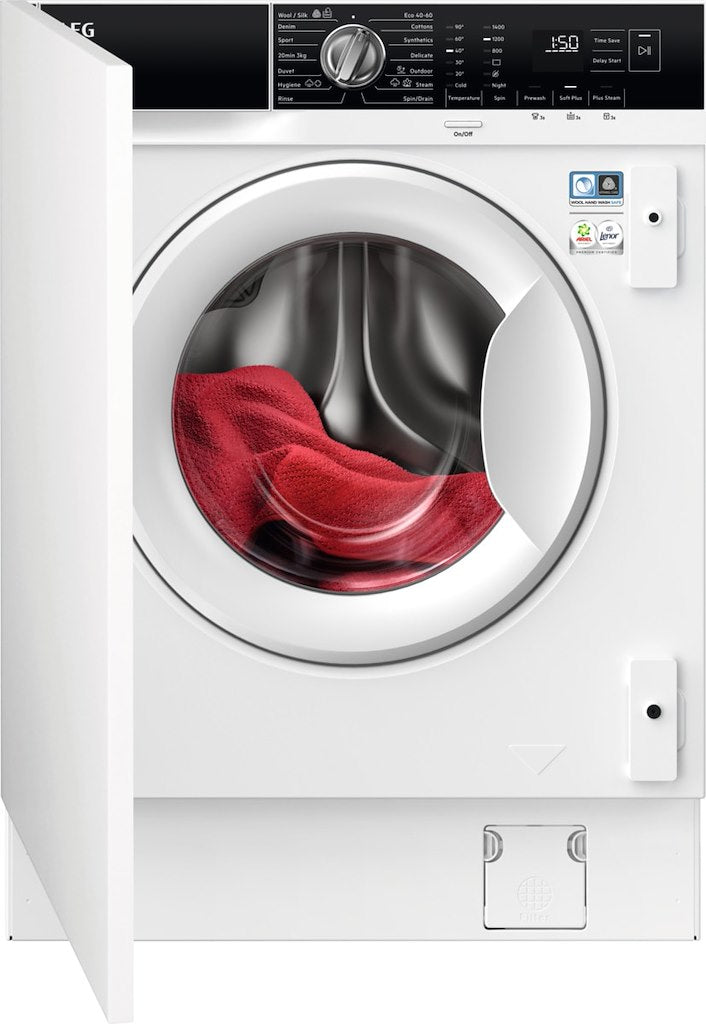 AEG LF7E7431BI 7000 Series Front Loading Full Size 7kg Washing Machine