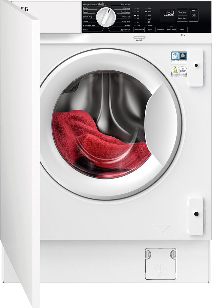 AEG LFX6G7434BI 6000 Series Front Loading Full Size 7kg Washing Machine