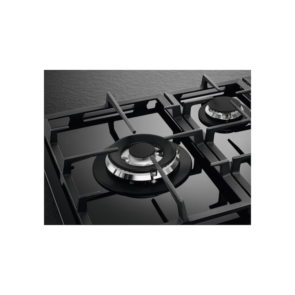 AEG HKB75820NB 6000 Gas on Glass Gas Hob
