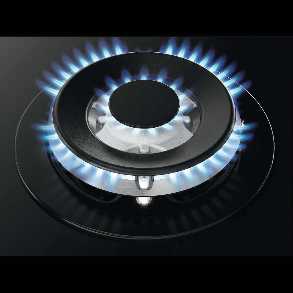 Zanussi ZGGN645K Series 60 60cm Gas on Glass Gas Hob
