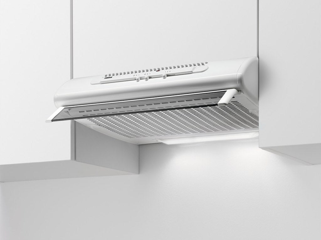 Zanussi ZHT611W 60cm Wide Conventional Visor Hood