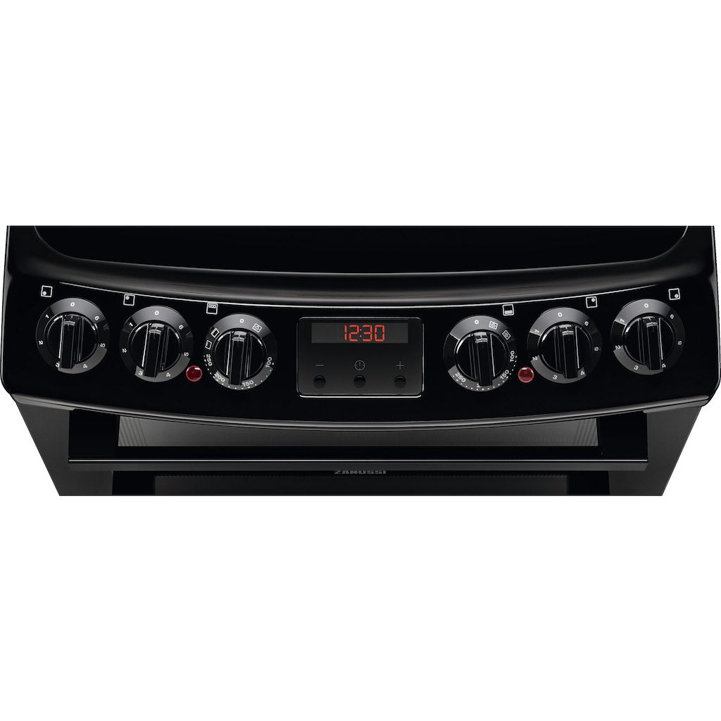 Zanussi ZCV46250BA SurroundCook 55cm Ceramic Electric Cooker