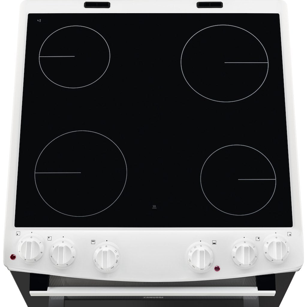 Zanussi ZCV66050WA SurroundCook 60cm Ceramic Electric Cooker