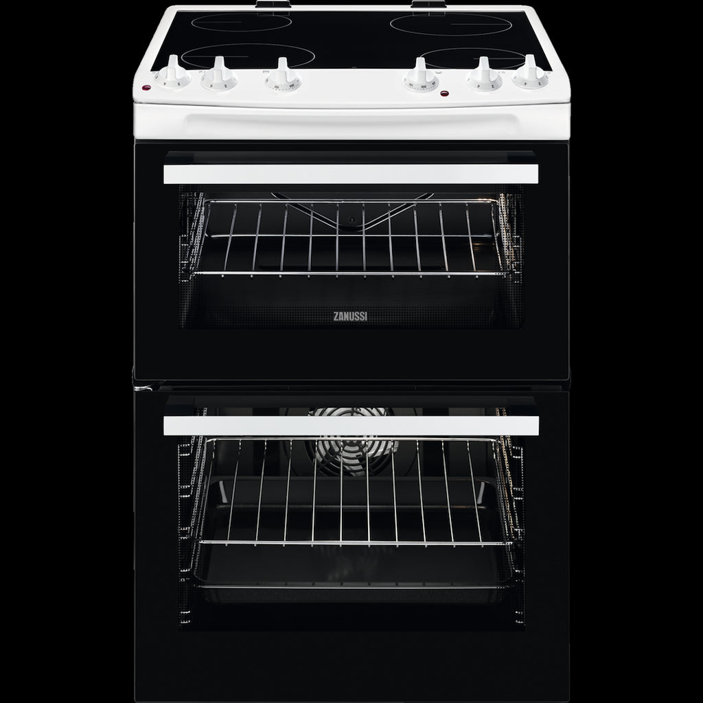 Zanussi ZCV66050WA SurroundCook 60cm Ceramic Electric Cooker