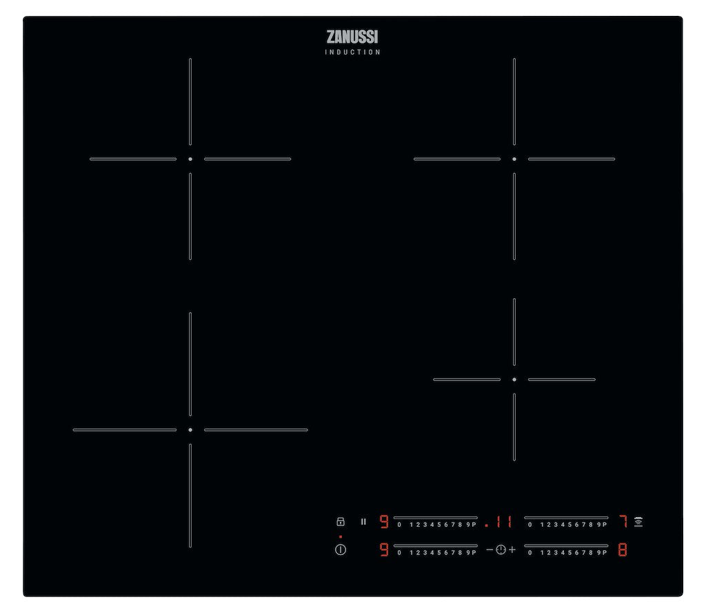 Zanussi ZITN644K Series 20 60cm Inductuon Hob with Hob2Hood