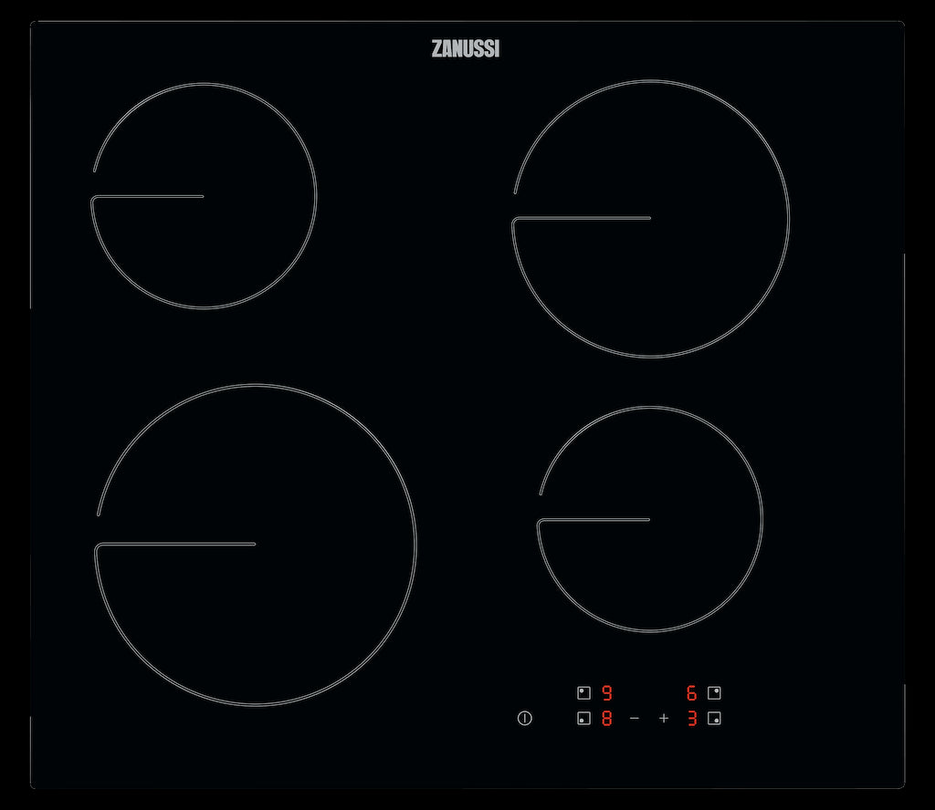 Zanussi ZHRN641K 60cm Ceramic Hob