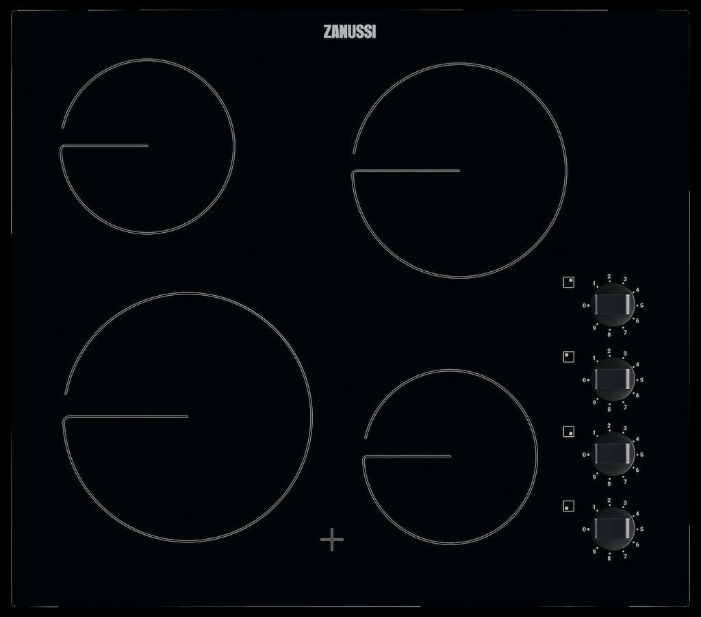 Zanussi ZHRN640K 60cm Ceramic Hob