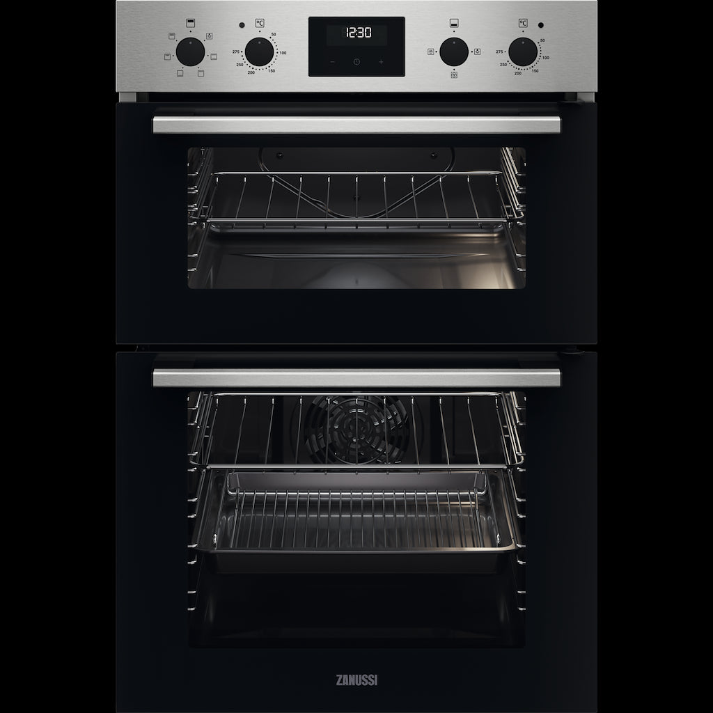 Zanussi ZKHNL3X1 Built-In Double Oven