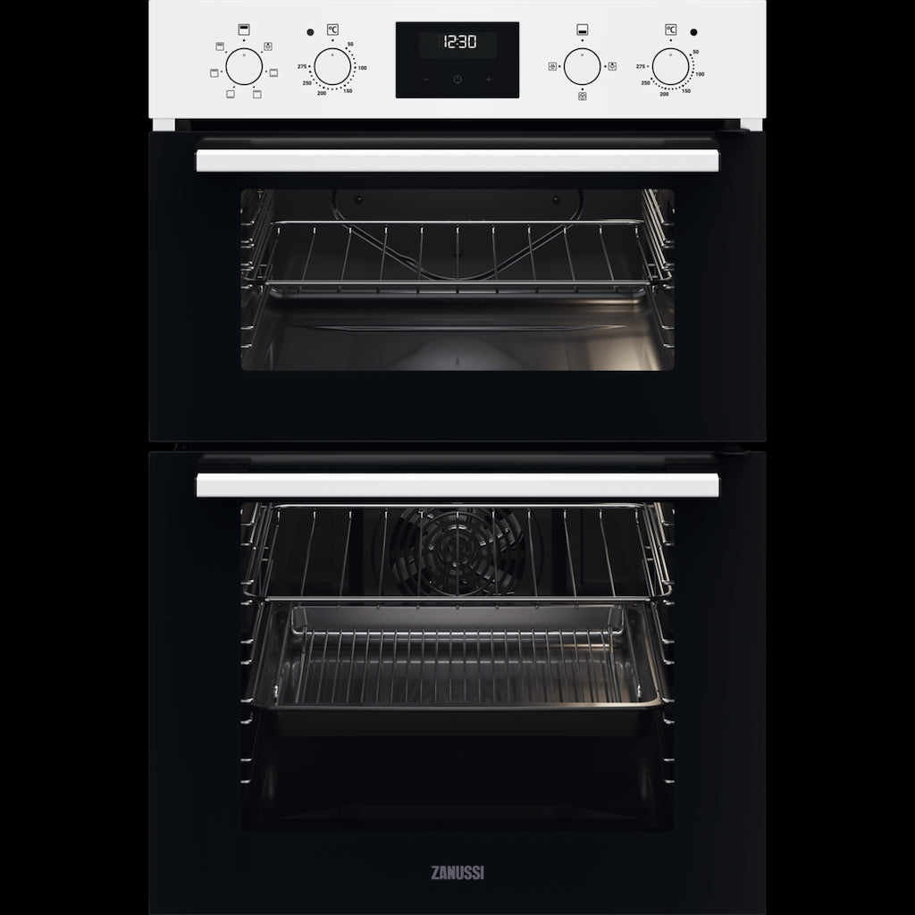 Zanussi ZKHNL3W1 Built-In Double Electric Oven
