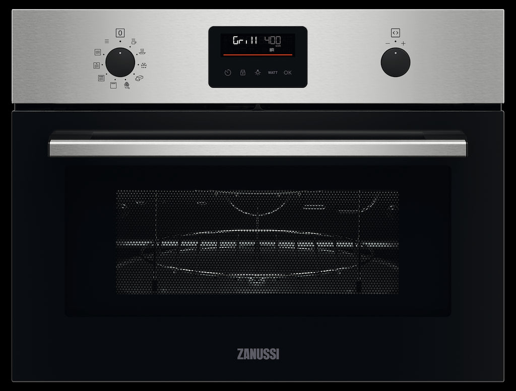 Zanussi Series 40 ZVENW6X3 Built-In Microwave with Grill