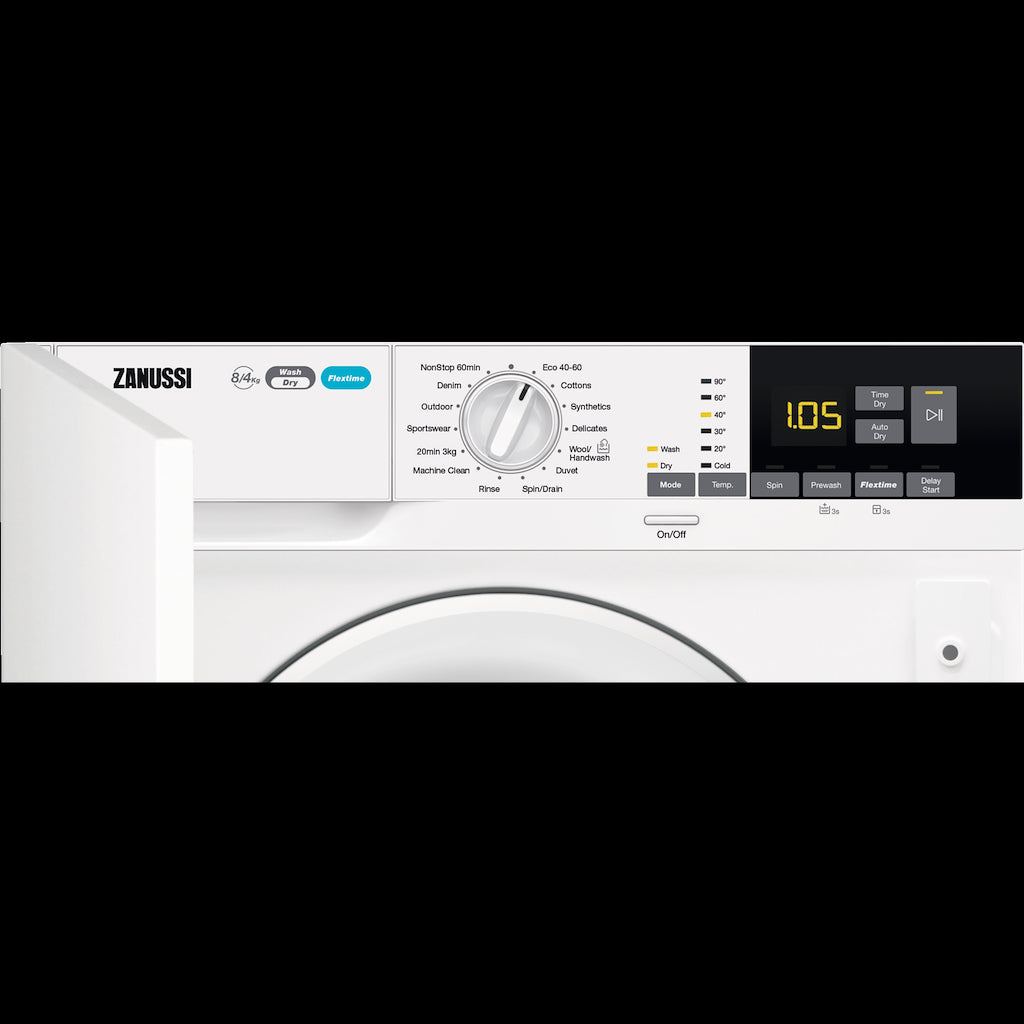 Zanussi Z816WT85BI Built-In 8/4kg Washer Dryer