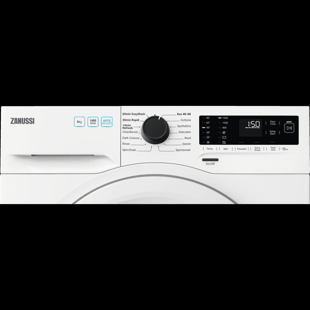 Zanussi ZWF942E3PW Freestanding 9kg Washing Machine