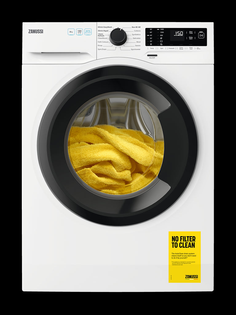 Zanussi ZWF842D1DG Freestanding 8kg Washing Machine
