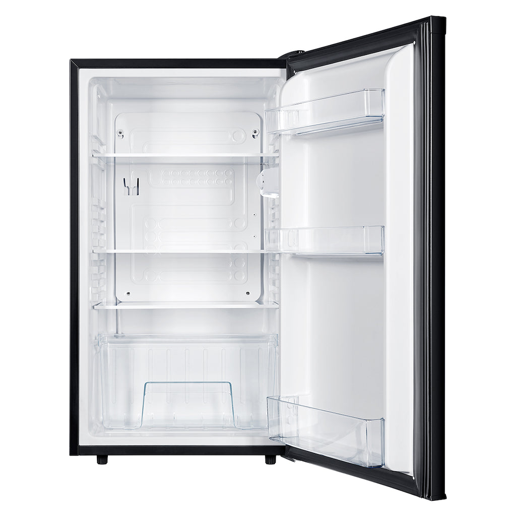 Iceking RL114BK Undercounter Larder Fridge in Black