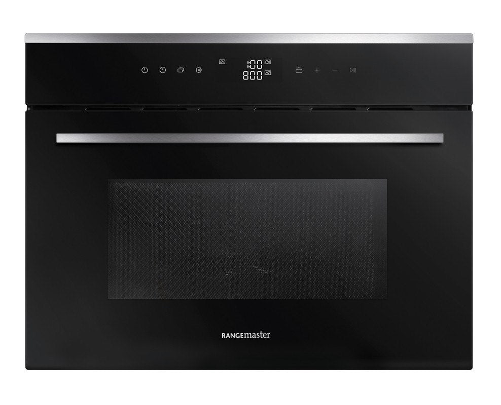 Rangemaster RMB45MCBL/SS 45cm Built-In Microwave Combi Oven