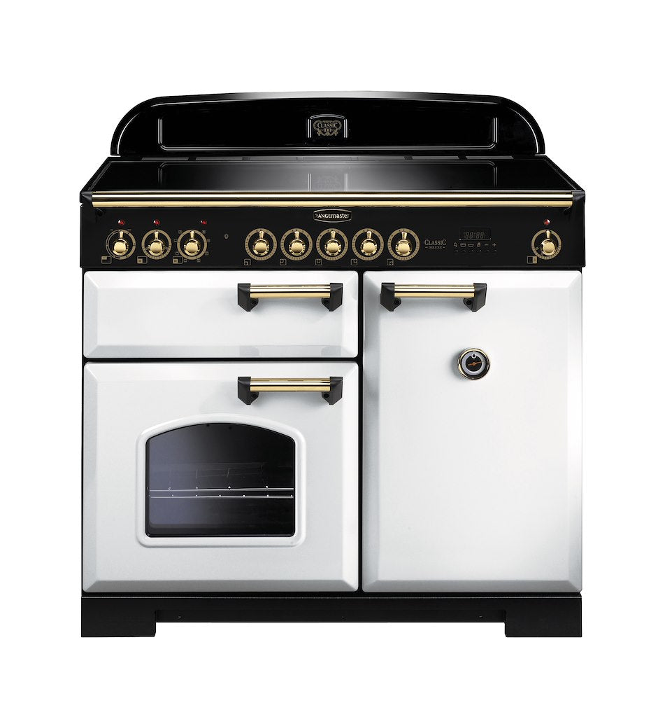 Rangemaster CDL100EIWH/B 100cm Electric Range Cooker