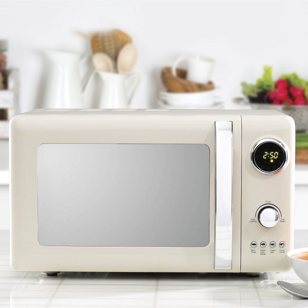 Daewoo SDA1654GE Kensington 20L 800W Microwave - Cream