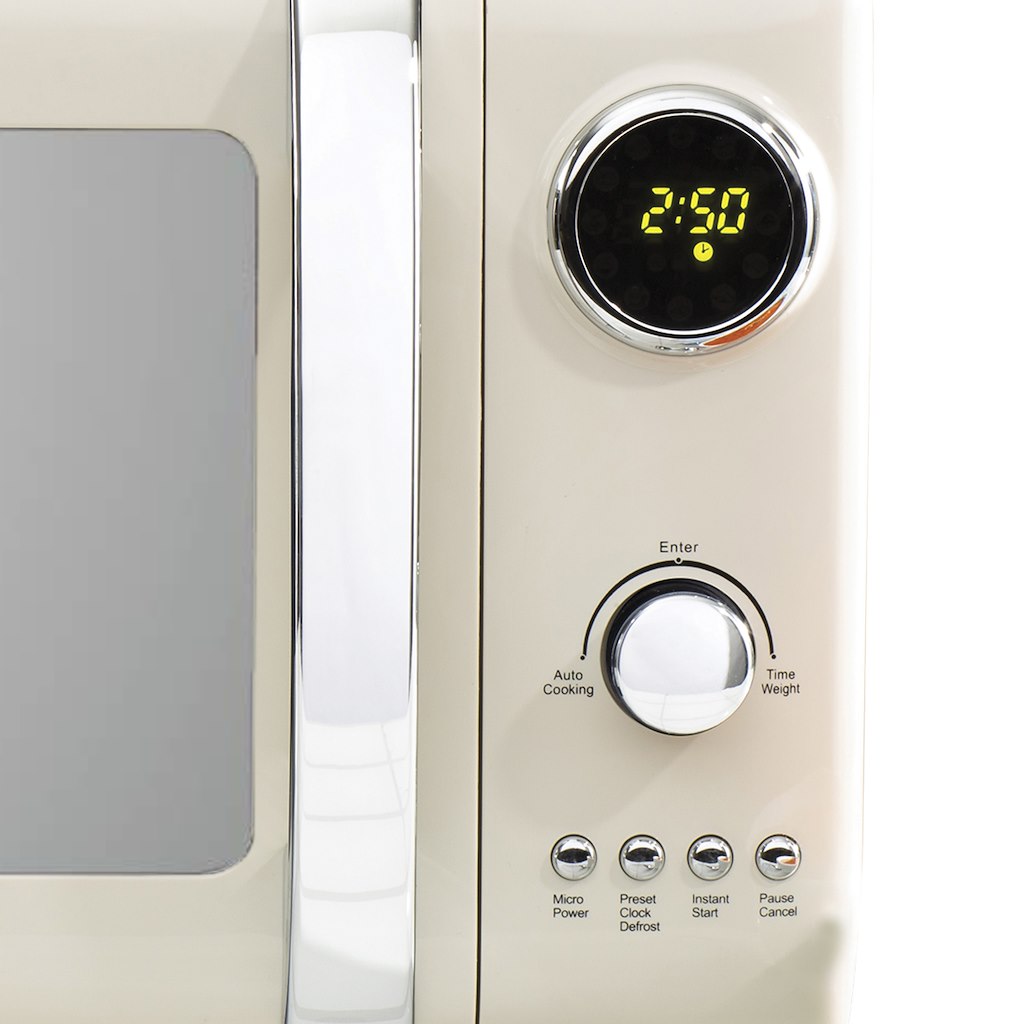 Daewoo SDA1654GE Kensington 20L 800W Microwave - Cream