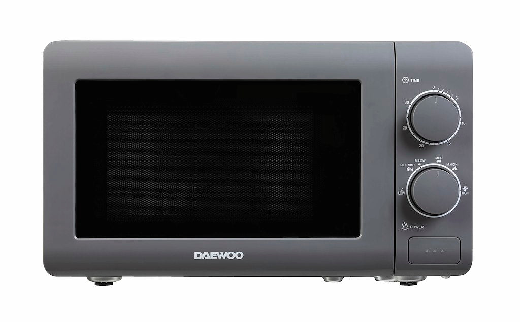 Daewoo SDA1961GE 800W Manual Microwave Grey