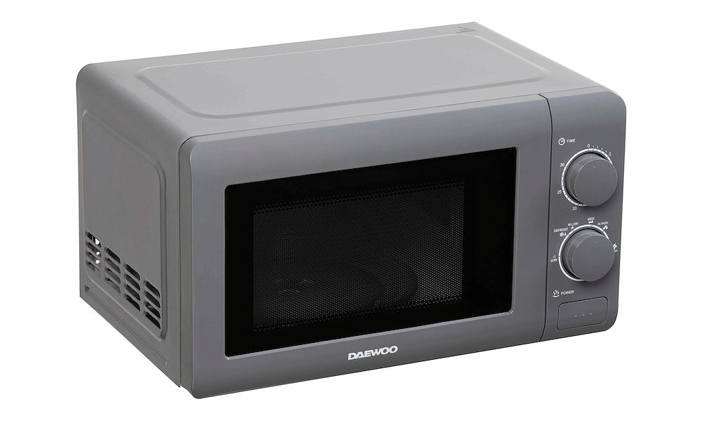 Daewoo SDA1961GE 800W Manual Microwave Grey