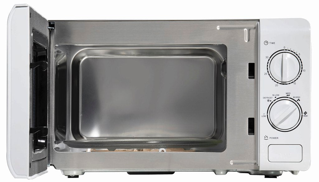 Daewoo SDA2075GE 20L White Microwave Stainless Steel Cavity 800W