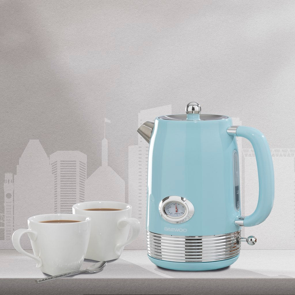 Daewoo SDA2528GE Baltimore 1.5L 3KW Kettle Sky Blue