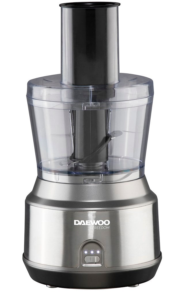 Daewoo SDA2651GE Stainless Steel Cordless Pro Food Processor