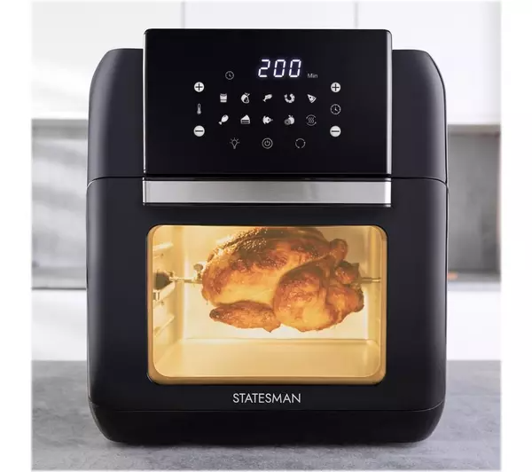 Statesman SKAO11015BK 11 Litre 10-In-1 Digital Air Fryer Oven