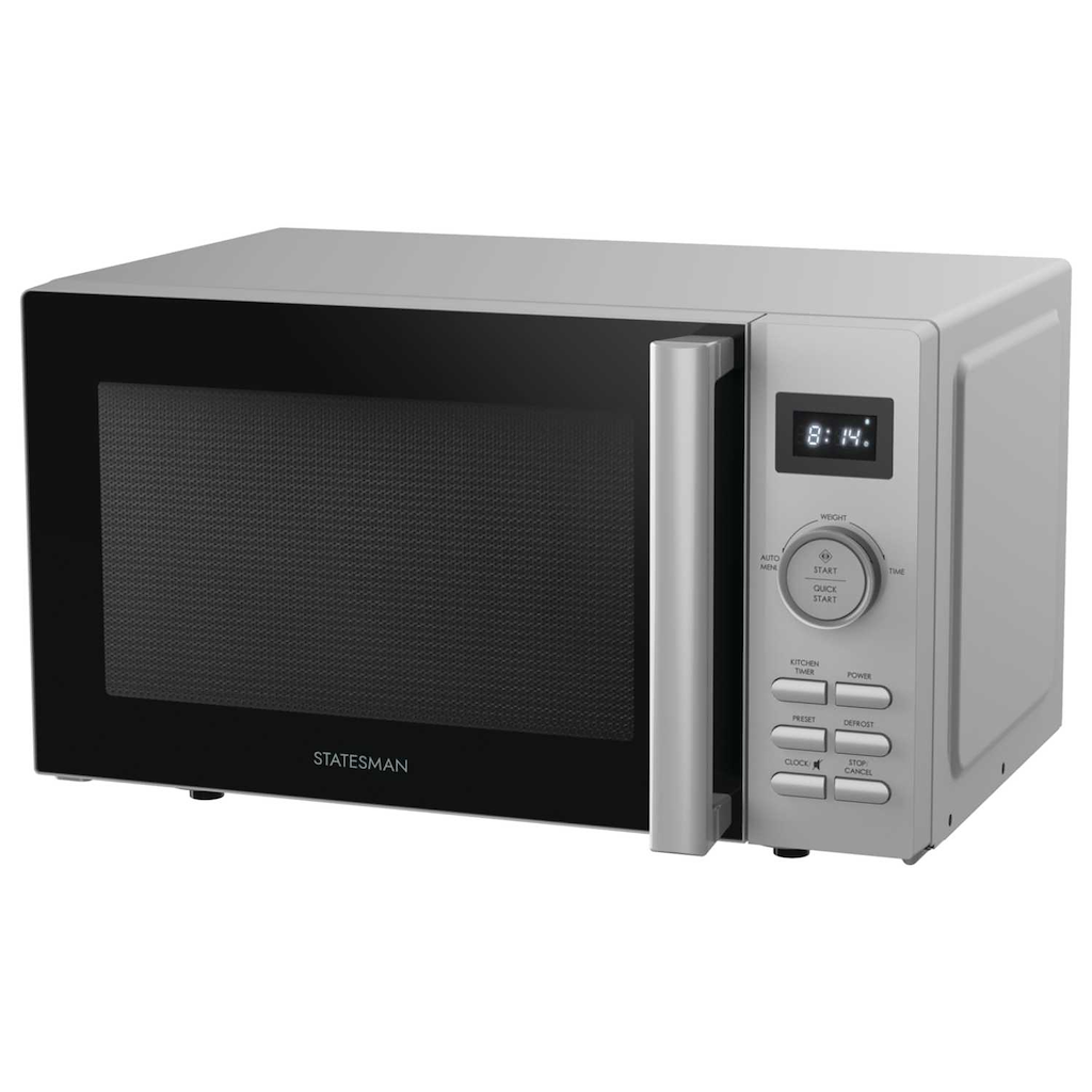 Statesman SKMS0820DSS 20 Litre 800W Digital Combination Microwave - Silver