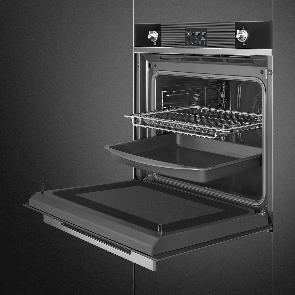 60cm, T-vent, display02, micro-combi, Linea, black
