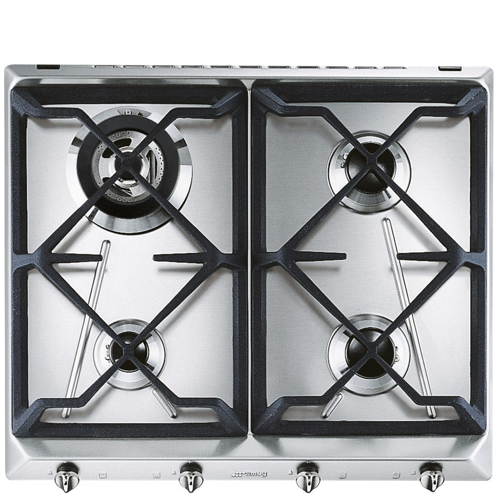 60CM gas hob St/ steel