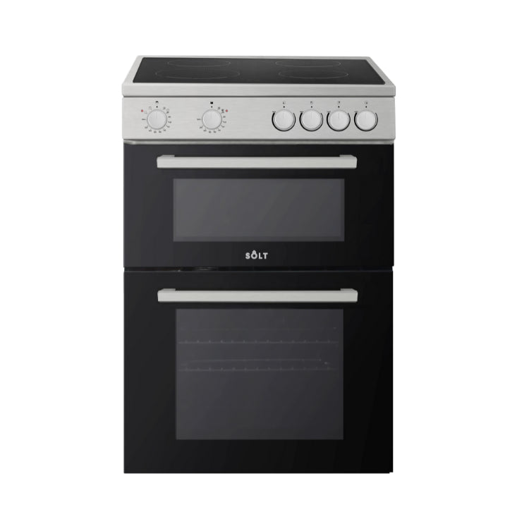 60cm Double Oven Ceramic Cooker