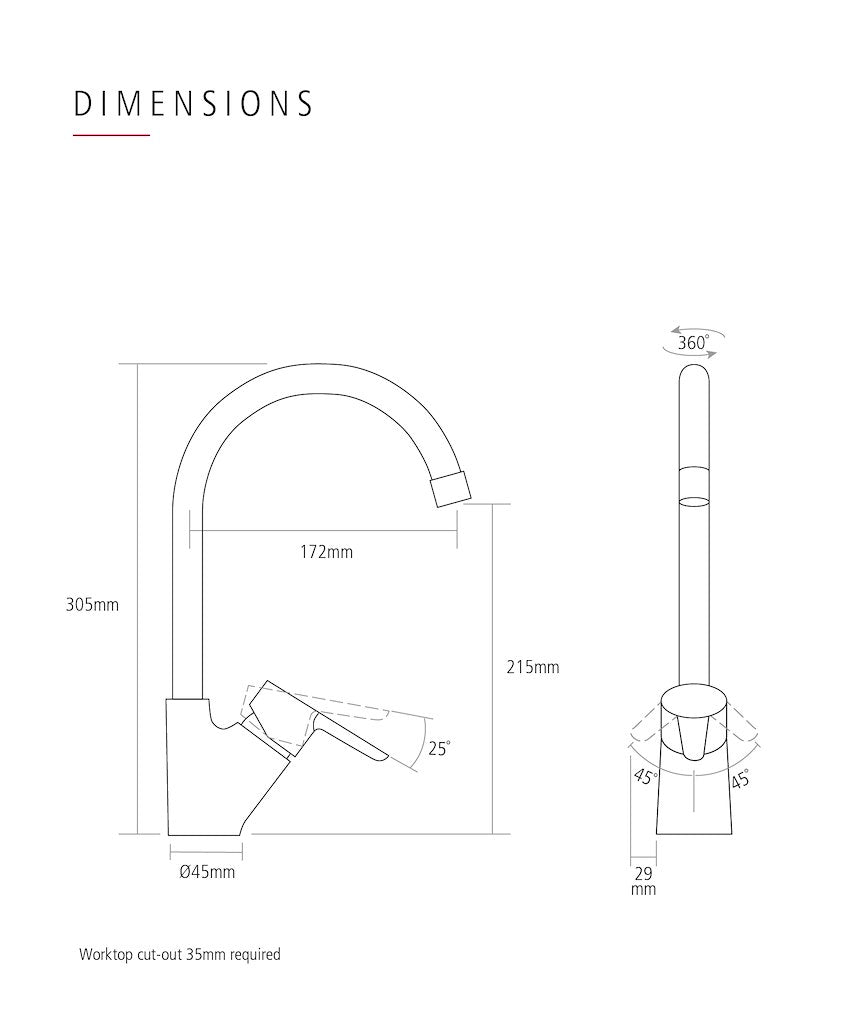 Swanson Single Lever Tap