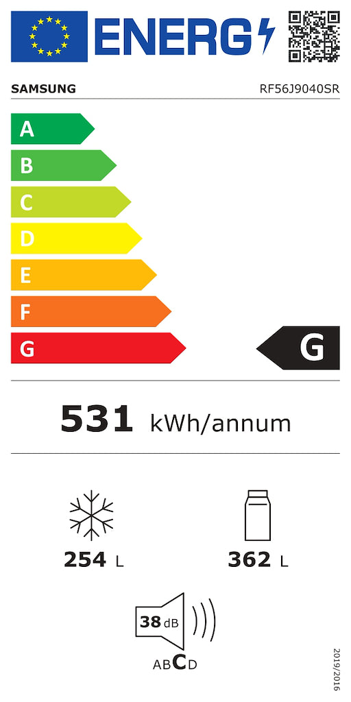 4 Door Freestanding American Fridge Freezer
