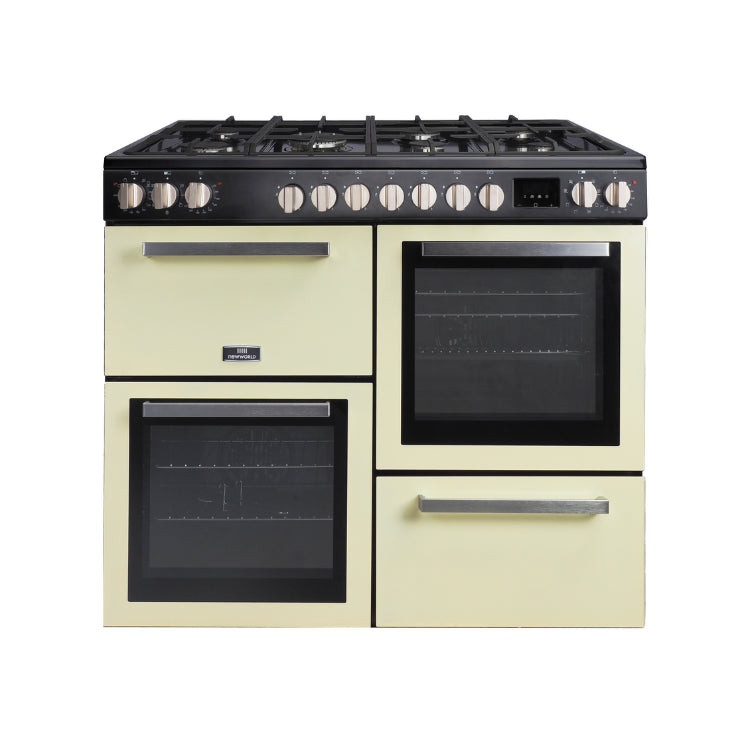 Tesla - T100MCDFRCC - 100cm Multi Cavity Dual Fuel Range