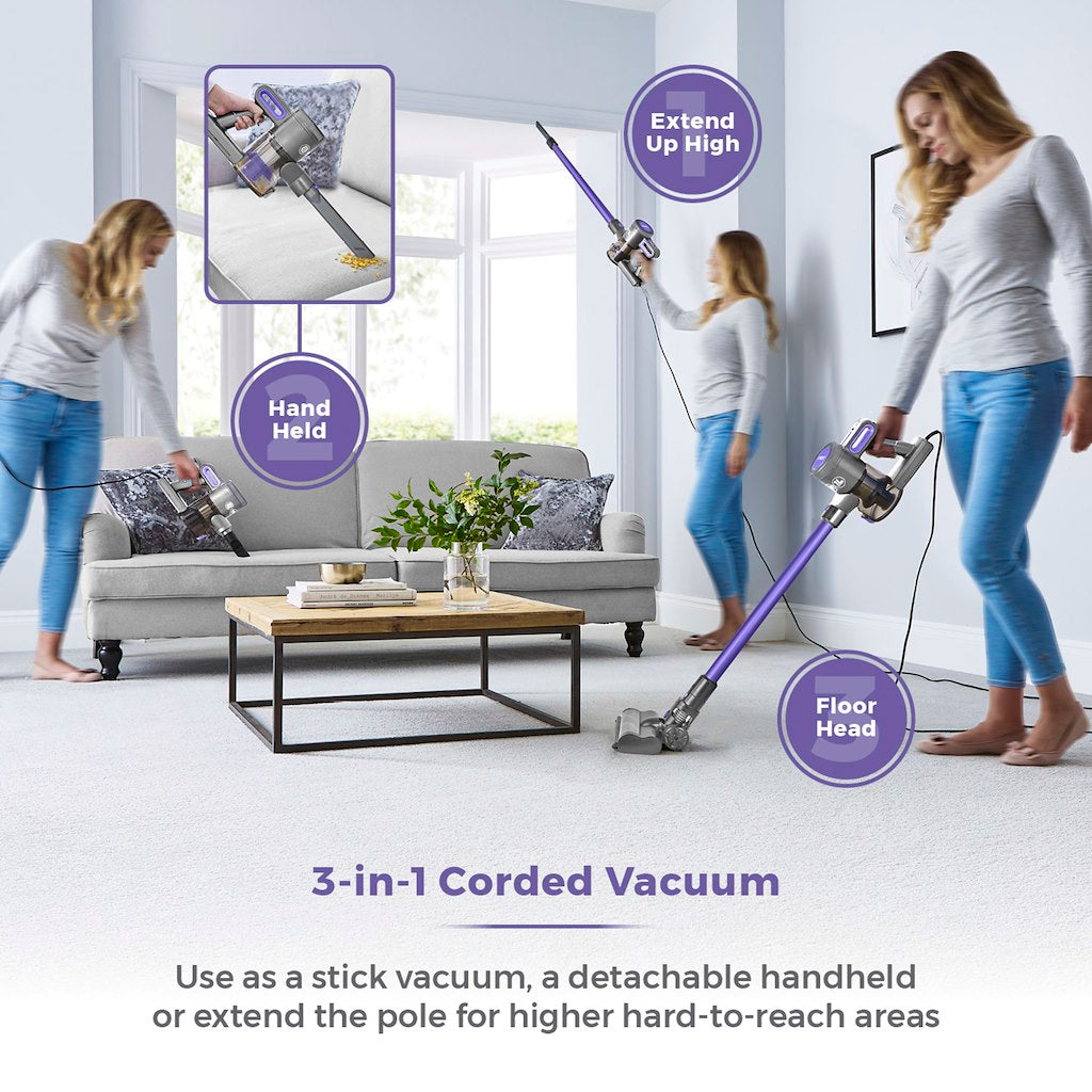 Tower T513006PETS VL20 Pets Corded Stick Vacuum Cleaner