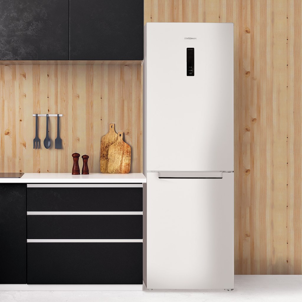 Statesman TNF1860WE 60cm 60/40 TNF Fridge Freezer