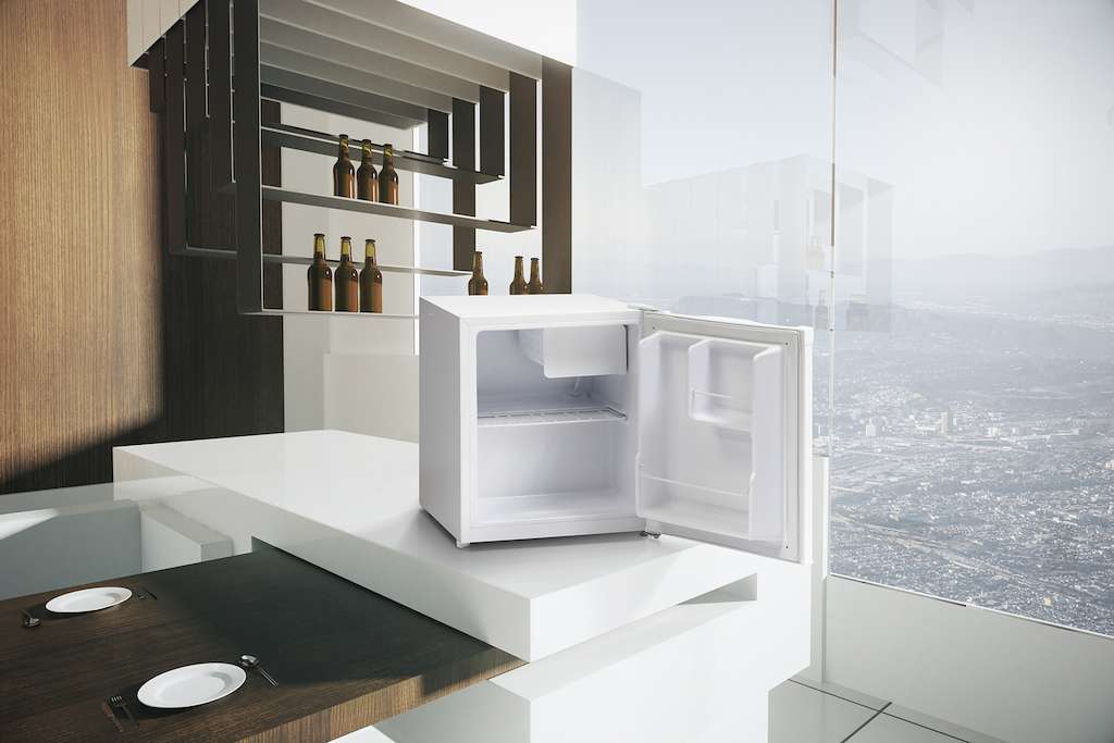 Iceking TT46EW Table Top Mini Fridge in White